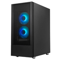 Nox Hummer Nemesis ARGB  Caja ATX Mid Tower Black Cristal Templado USB 30