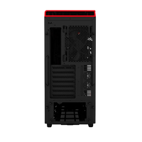 NZXT H440 negrorojo  Caja