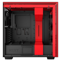 NZXT H700i con ventana negra  roja  Caja