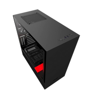 NZXT H500i con ventana negra  roja  Caja