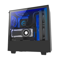NZXT H500i con ventana negra azul Caja NZXT H500i con ventana negra azul Caja