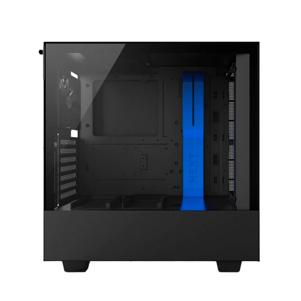 NZXT H500i con ventana negra  azul  Caja NZXT H500i con ventana negra  azul  Caja