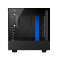 NZXT H500i con ventana negra azul Caja NZXT H500i con ventana negra azul Caja