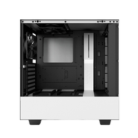 NZXT H500 con ventana blanca  Caja
