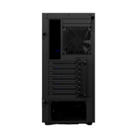 NZXT H500 con ventana negra  azul  Caja