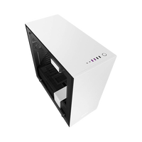 NZXT H700 con ventana blanca  negra  Caja