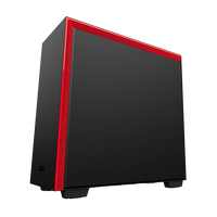 NZXT H700 con ventana negra  roja  Caja