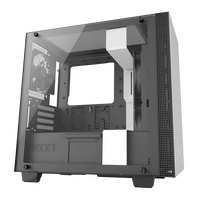 NZXT H400 con ventana blanca  negra  Caja
