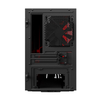NZXT H200i con ventana negra  rojo  Caja