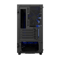 NZXT H400i con ventana negra  azul  Caja