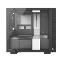 NZXT H200 con ventana negra  blanca  Caja