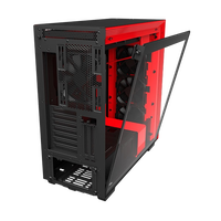 NZXT H710i EATX RGB Negra Roja Caja NZXT H710i EATX RGB Negra Roja Caja