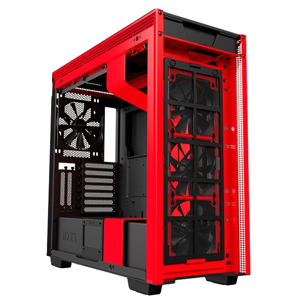 NZXT H710 EATX Negra Roja  Caja NZXT H710 EATX Negra Roja  Caja