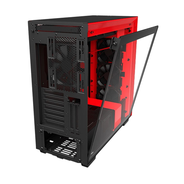 NZXT H710 EATX Negra Roja  Caja NZXT H710 EATX Negra Roja  Caja