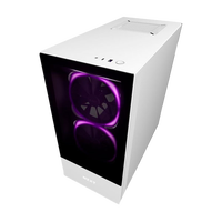 NZXT H510 Elite ATX RGB Negra Blanca  Caja