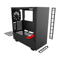 NZXT H510i ATX RGB Negra Roja  Caja