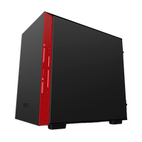 NZXT H210i mITX RGB Negra Roja  Caja