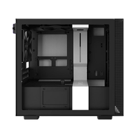 NZXT H210i mITX RGB Negra Blanca Caja NZXT H210i mITX RGB Negra Blanca Caja