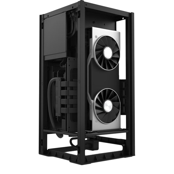 NZXT H1 White con FA 650 W  Caja NZXT H1 White con FA 650 W  Caja