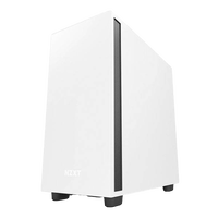 NZXT H7 Black  White  Caja