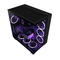 NZXT H9 Flow Black ATX Caja NZXT H9 Flow Black ATX Caja