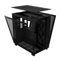NZXT H9 Flow Black ATX Caja NZXT H9 Flow Black ATX Caja