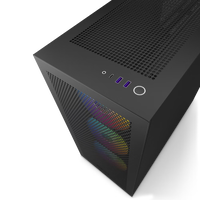 NZXT H7 Flow RGB Caja ATX Cristal templado Negra NZXT H7 Flow RGB Caja ATX Cristal templado Negra