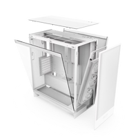 NZXT H7 Flow RGB  Caja ATX Cristal templado Blanca