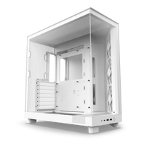 NZXT H6 Flow Caja ATX Cristal templado Blanca NZXT H6 Flow Caja ATX Cristal templado Blanca