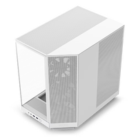 NZXT H6 Flow Caja ATX Cristal templado Blanca NZXT H6 Flow Caja ATX Cristal templado Blanca