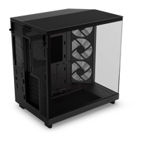 NZXT H6 Flow RGB Caja ATX Cristal templado Negra NZXT H6 Flow RGB Caja ATX Cristal templado Negra