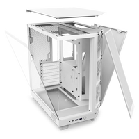 NZXT H6 Flow RGB Caja ATX Cristal templado Blanca NZXT H6 Flow RGB Caja ATX Cristal templado Blanca