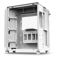 NZXT H6 Flow RGB Caja ATX Cristal templado Blanca NZXT H6 Flow RGB Caja ATX Cristal templado Blanca