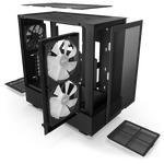 NZXT H5 Flow RGB Caja ATX Cristal templado Negra NZXT H5 Flow RGB Caja ATX Cristal templado Negra