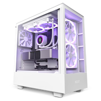 NZXT H5 Elite  Caja ATX Cristal templado Blanca