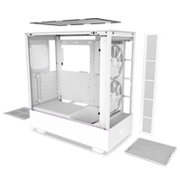 NZXT H5 Elite  Caja ATX Cristal templado Blanca