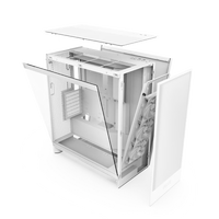 NZXT H7 Flow Caja ATX Blanca Cristal templado NZXT H7 Flow Caja ATX Blanca Cristal templado