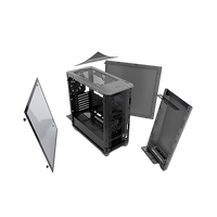 Phanteks Eclipse P400S ATX cristal templado gris Caja Phanteks Eclipse P400S ATX cristal templado gris Caja