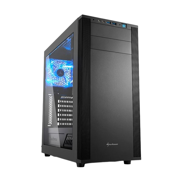 Sharkoon M25W negra  Caja Sharkoon M25W negra  Caja