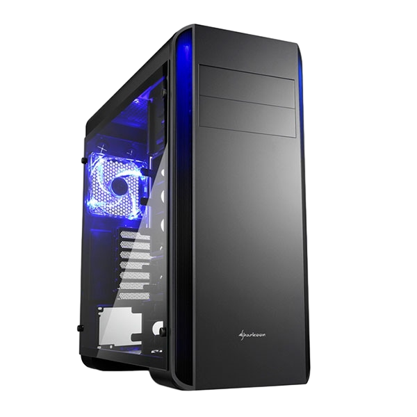 Sharkoon BW9000 Glass negra  Caja Sharkoon BW9000 Glass negra  Caja