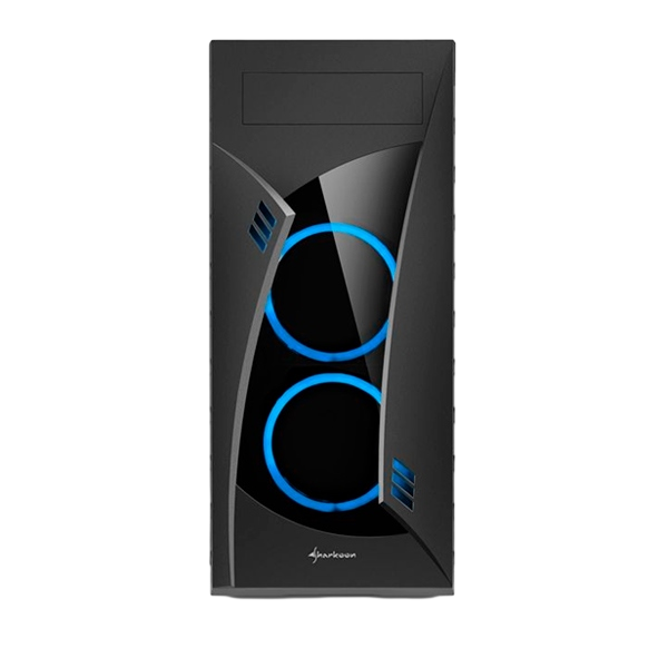 Sharkoon Night Shark Blue ATX   Caja Sharkoon Night Shark Blue ATX   Caja