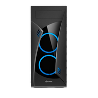 Sharkoon Night Shark Blue ATX   Caja