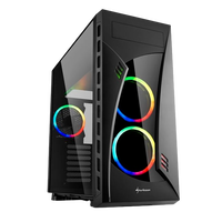 Sharkoon Night Shark RGB ATX Caja Sharkoon Night Shark RGB ATX Caja