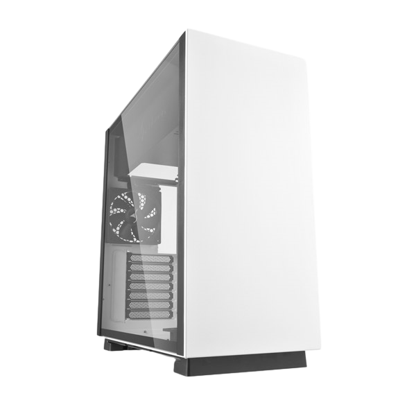 Sharkoon Pure steel blanca ATX Caja Sharkoon Pure steel blanca ATX Caja