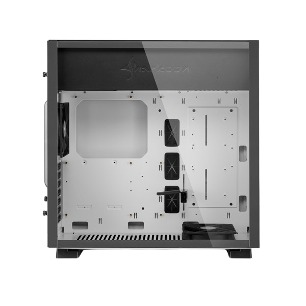 Sharkoon Pure steel blanca ATX Caja Sharkoon Pure steel blanca ATX Caja