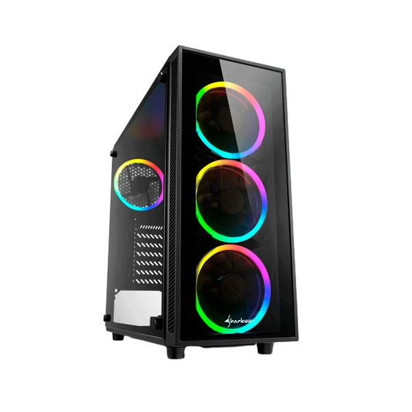 Sharkoon TG4 ARGB ATX Caja Sharkoon TG4 ARGB ATX Caja