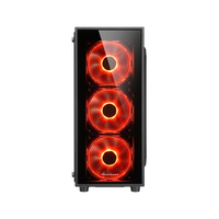 Sharkoon TG4 red ATX  Caja