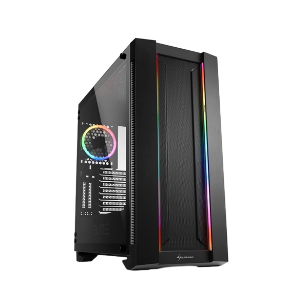 Sharkoon Elite Shark CA200M ATX ARGB Caja Sharkoon Elite Shark CA200M ATX ARGB Caja