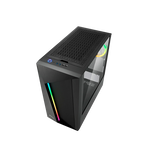 Sharkoon REV100 Black Caja Sharkoon REV100 Black Caja