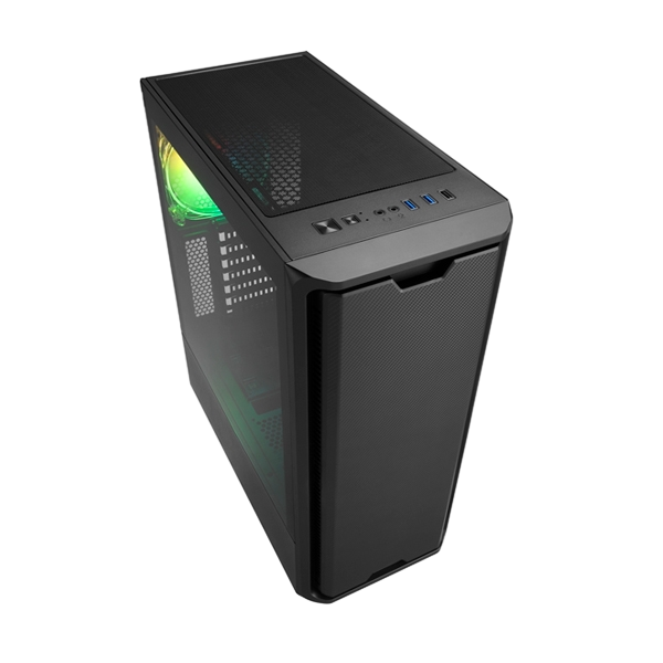 Sharkoon SK3 RGB Black  Caja Sharkoon SK3 RGB Black  Caja